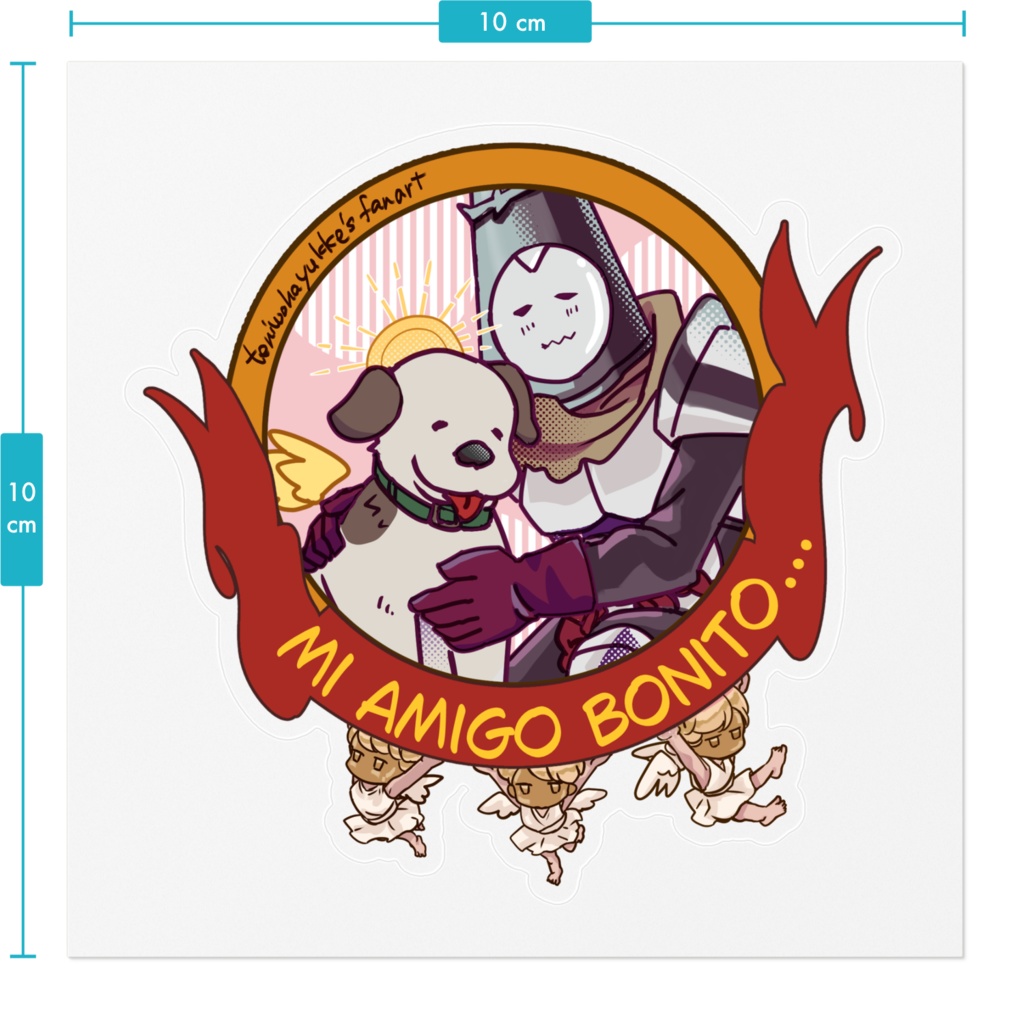 ブラスフェマス ファンステッカー 【Blasphemous Fan Sticker】