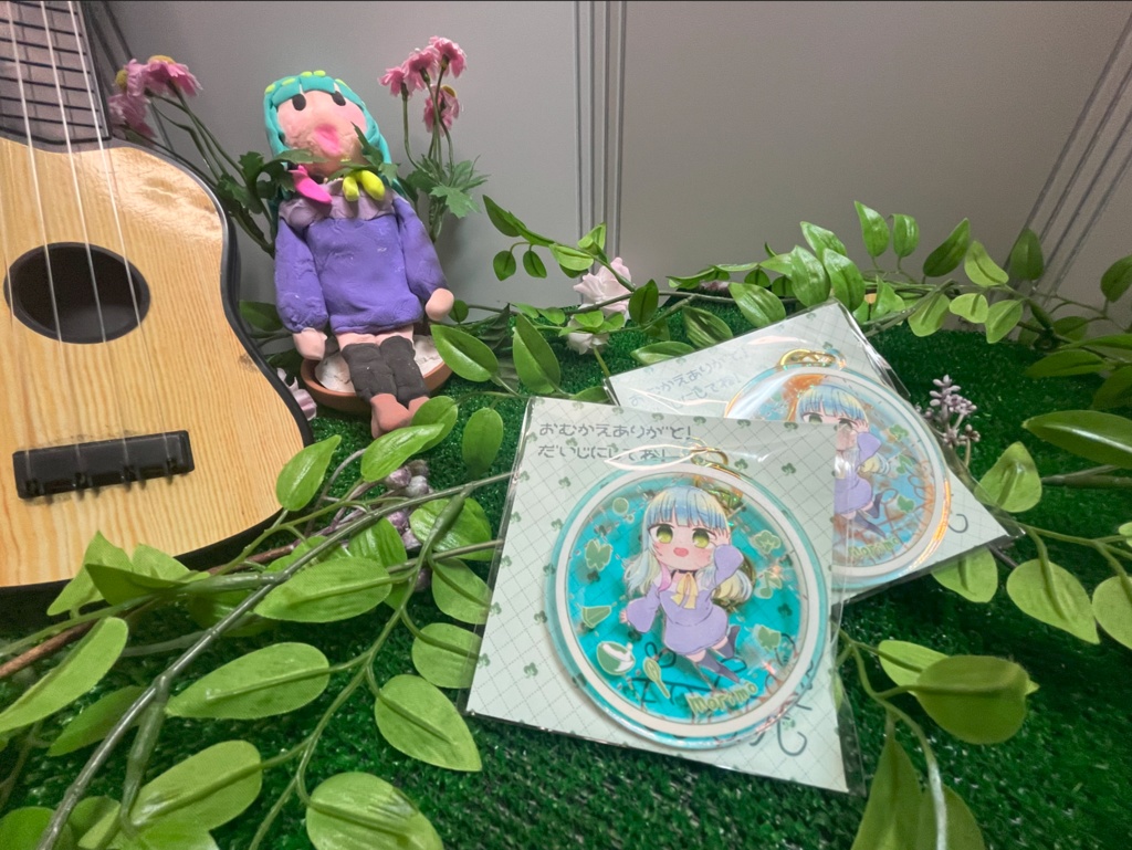 もりもの激かわアクリルキーホルダー