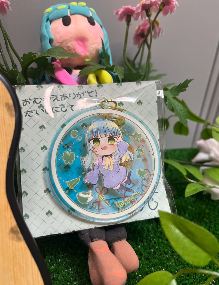 もりもの激かわアクリルキーホルダー