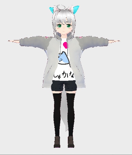 猫の擬人化アバター１　std1.0.13 - 猫ふらいの部屋 - 2/8