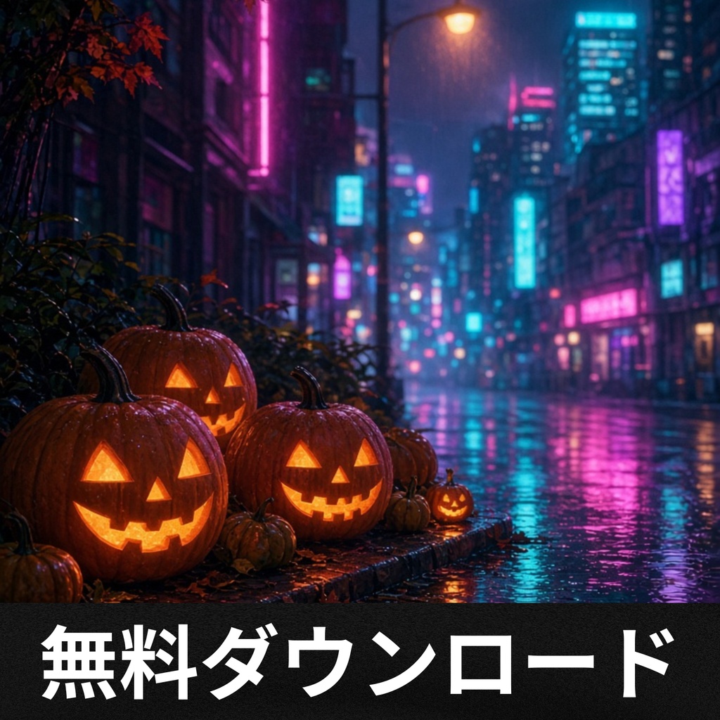 【無料】BGM素材「Halloween Pumpkin Party」｜商用利用OK・ロイヤリティフリー