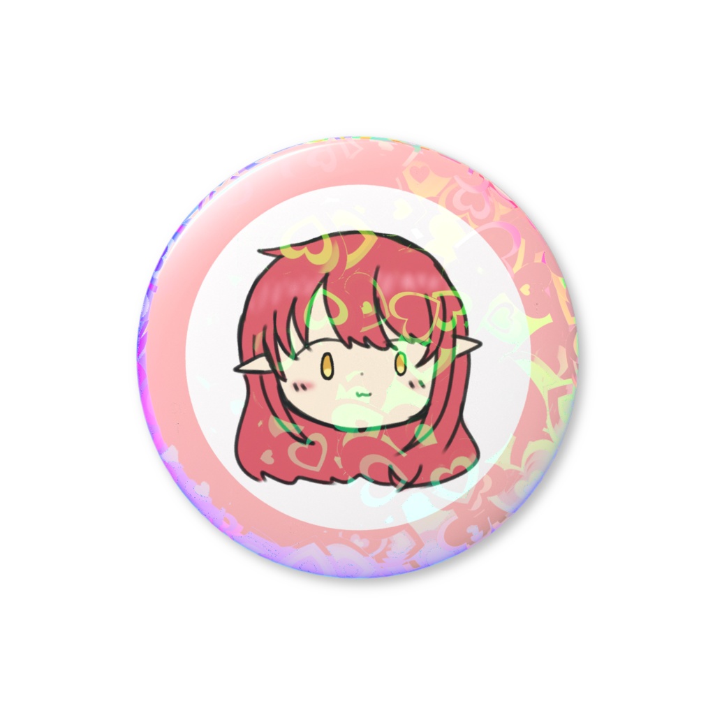 カレアちゃん ホロ缶バッジ