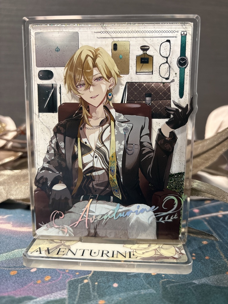 【自宅発送】アベンチュリン流砂アクスタ&カード&ステッカーセット