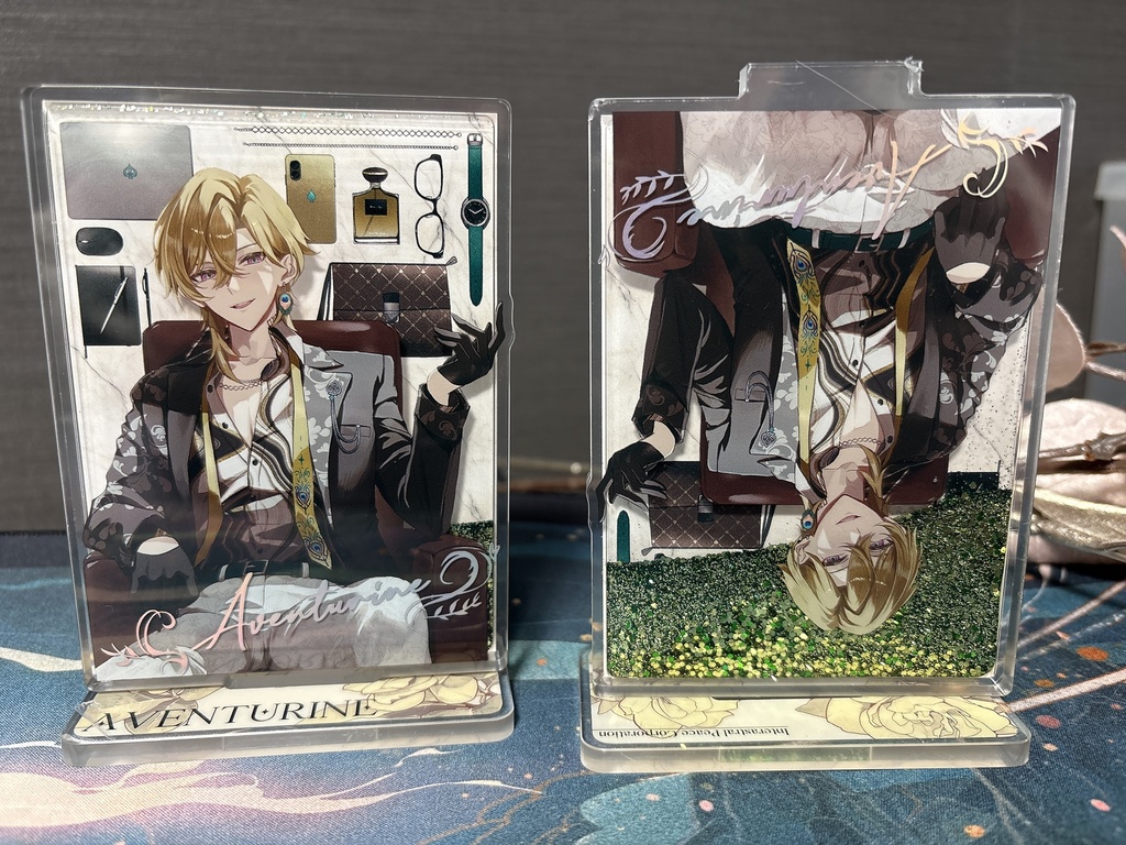 【自宅発送】アベンチュリン流砂アクスタ&カード&ステッカーセット