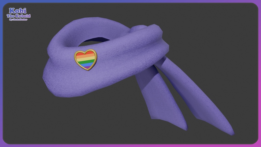 「コボルドのコビ」のスカーフ