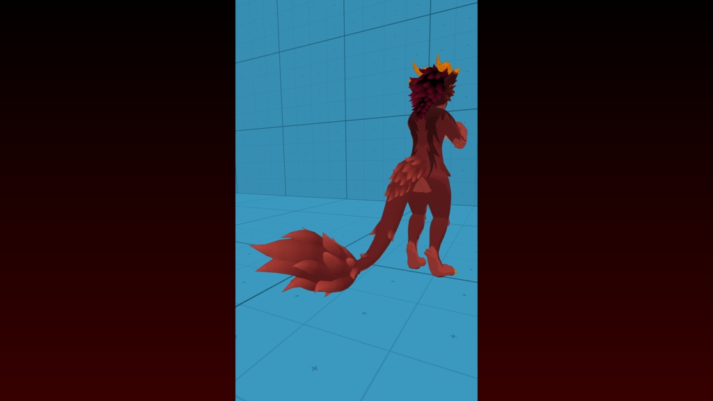 ブラッドルビーコボルド - コボルドのコビ用ハロウィンテクスチャと骸骨の手 Blood Ruby Kobold - Halloween texture and skeleton hand for Kobi the Kobold