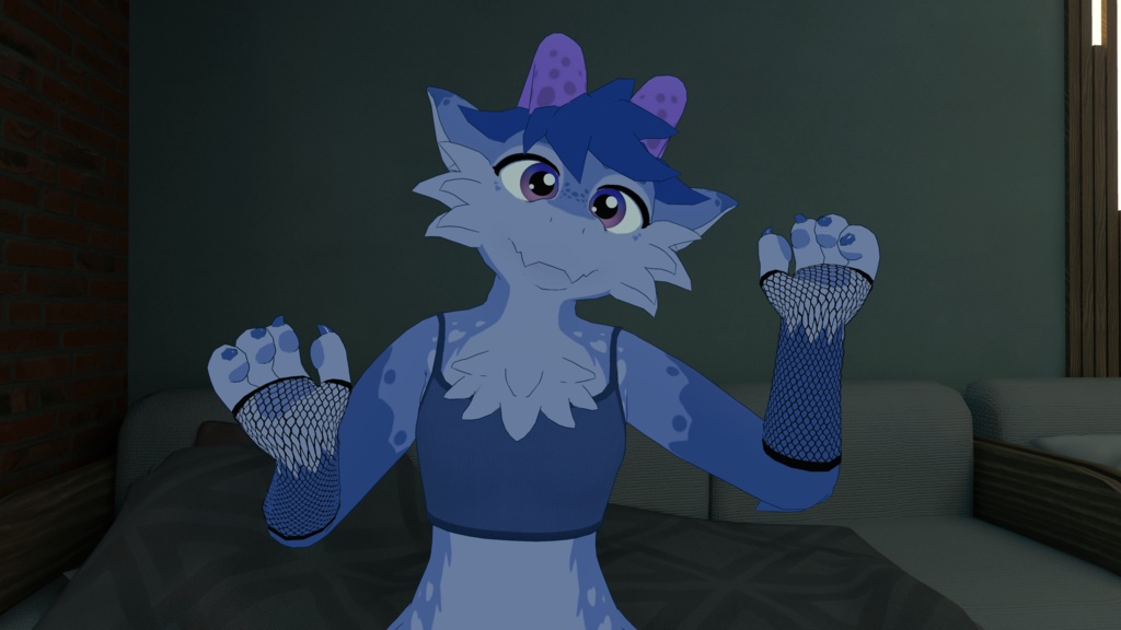 コビ用衣類パック - パーカー、クロップトップ、アームフィッシュネット