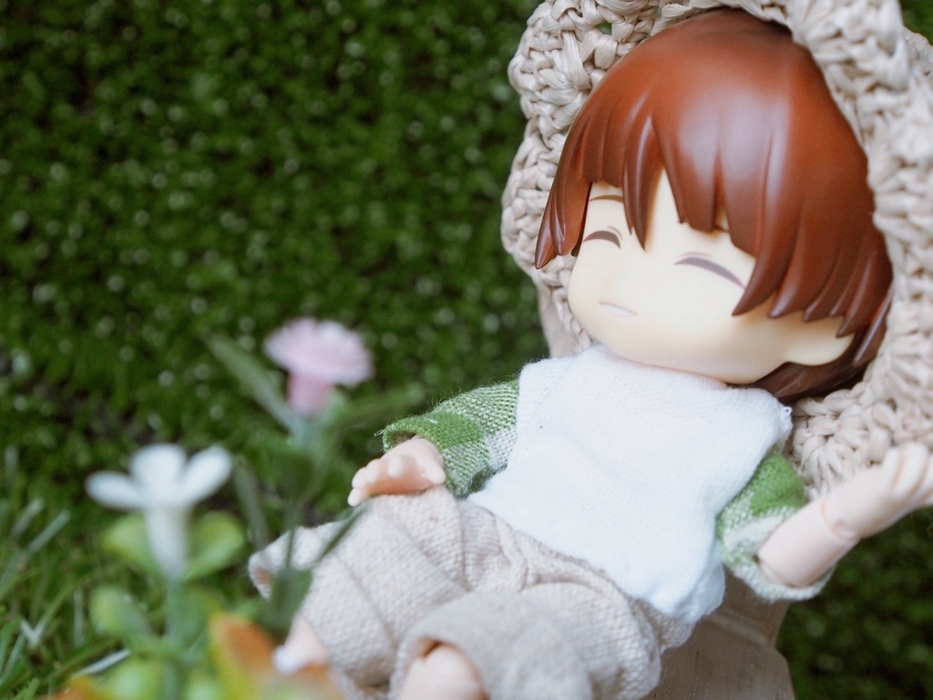 お花麦わら帽子