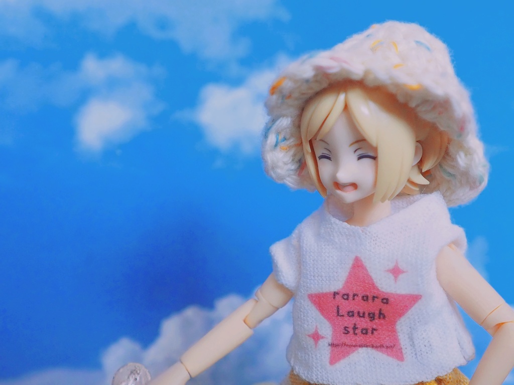 ちいさい夏用ニット帽