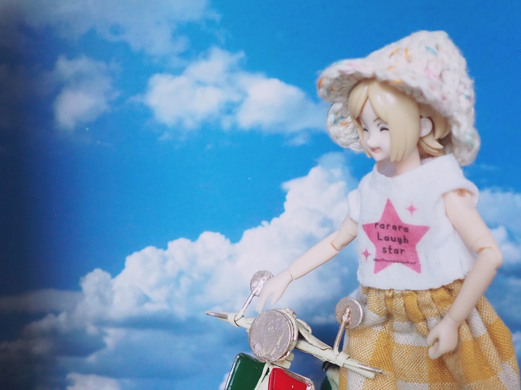 ちいさい夏用ニット帽