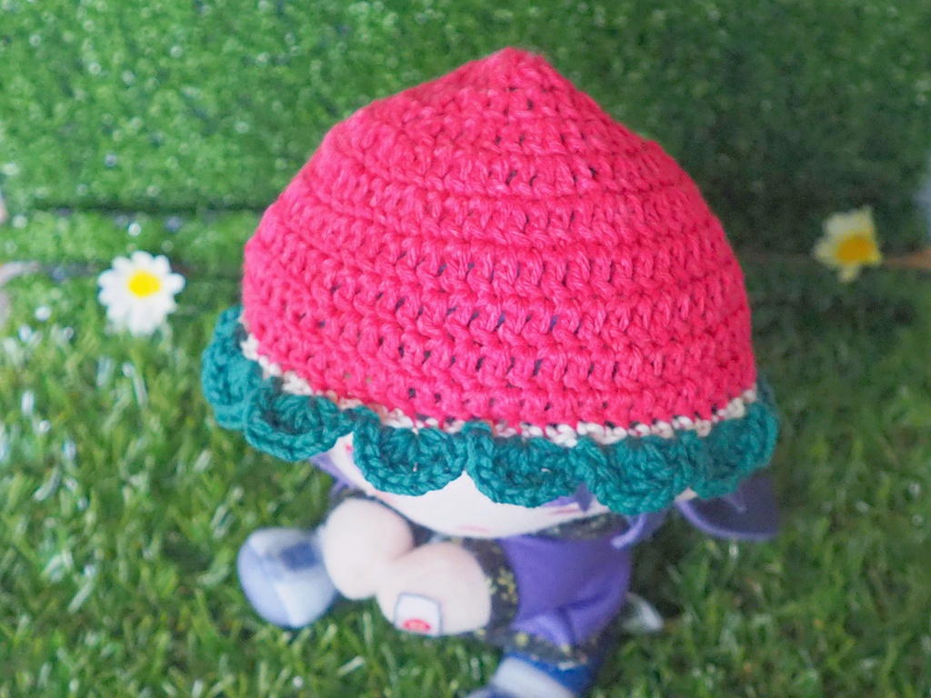 シャーベット帽子(ぴたぬい わんぱくぬい)