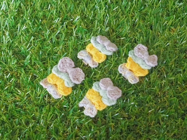 ぬいぐるみヘアピン