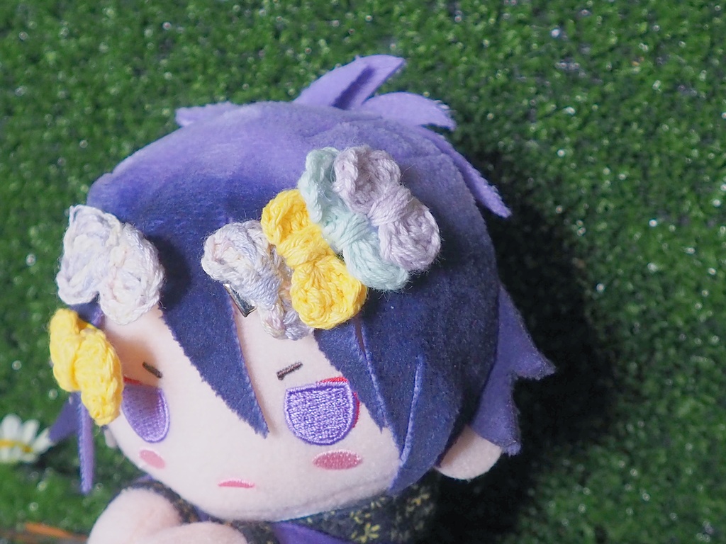 ぬいぐるみヘアピン