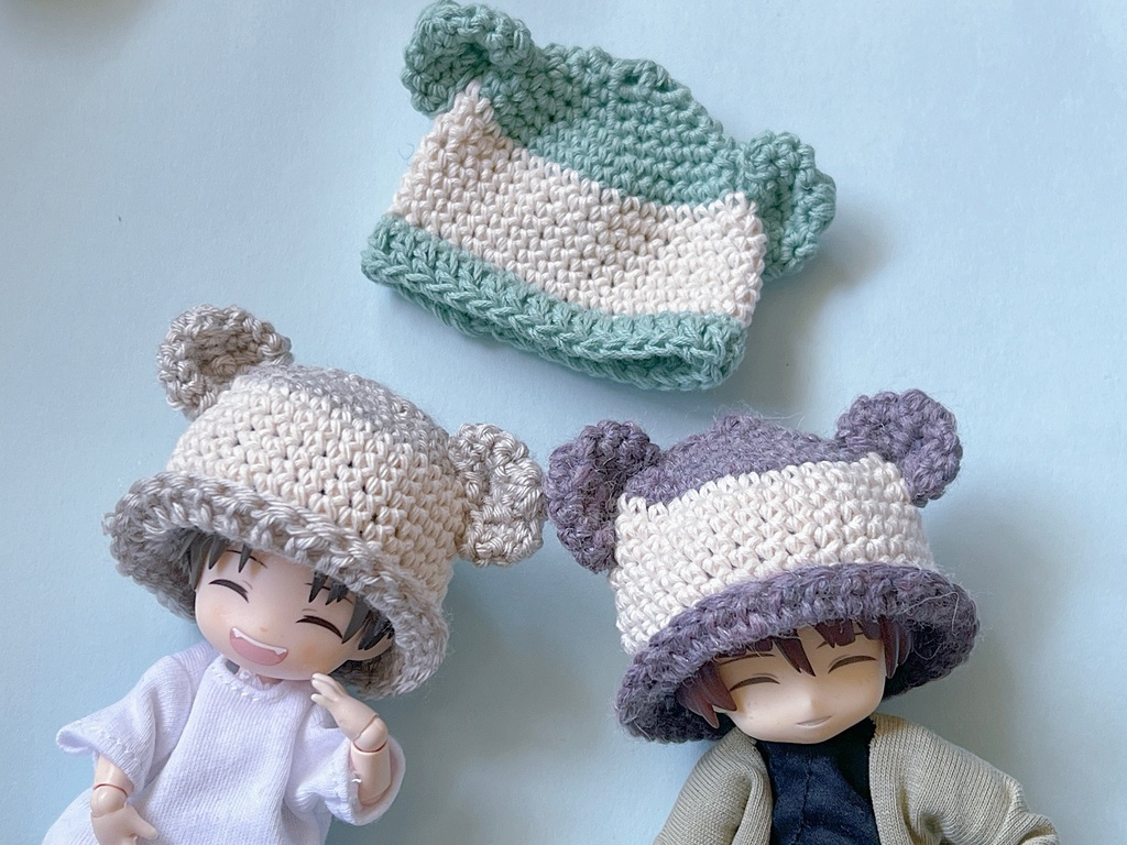 くまみみ帽子🐻(ねんどろいど ぬい 他)