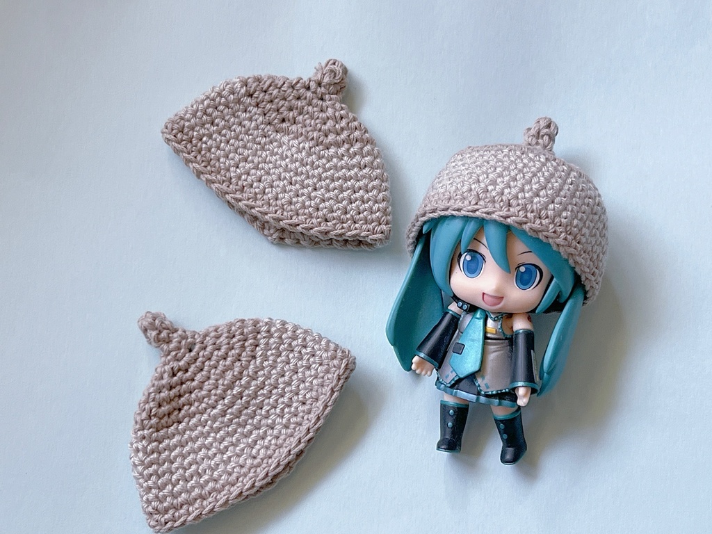 どんぐり帽子(ねんどろいど 指の上ぬい 等)