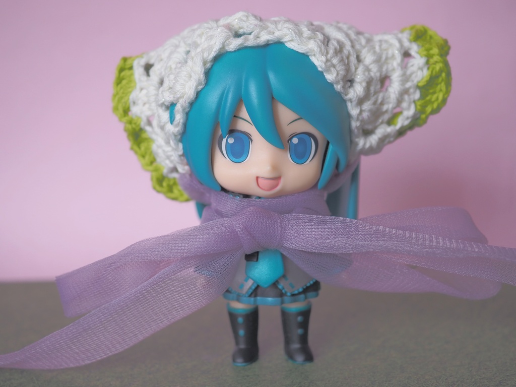 ふりふりバブーシュカ(約〜17cm)中くらいの大きさ