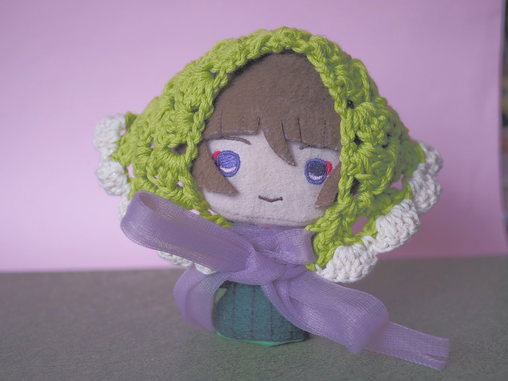 ふりふりバブーシュカ(約〜17cm)中くらいの大きさ