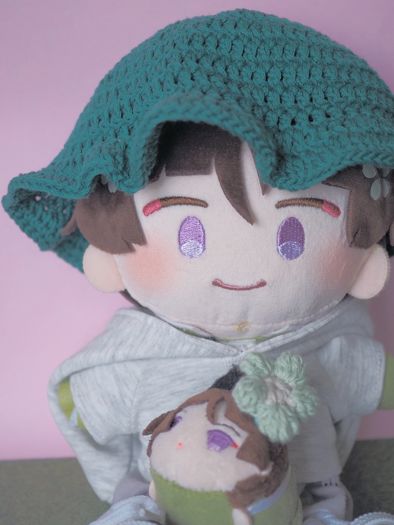 ふりふりバケツハット(約~30cm)大きめ