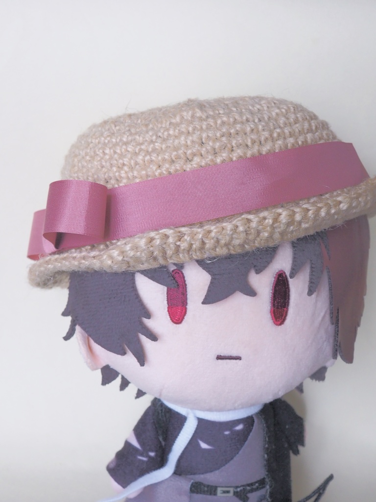 おりぼん麦わら帽子(わんぱくさん等約30cm〜