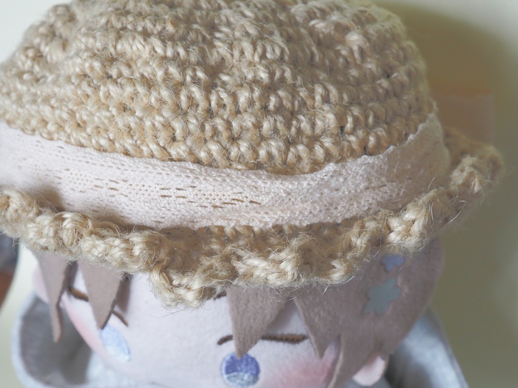 おりぼん麦わら帽子(わんぱくさん等約30cm〜