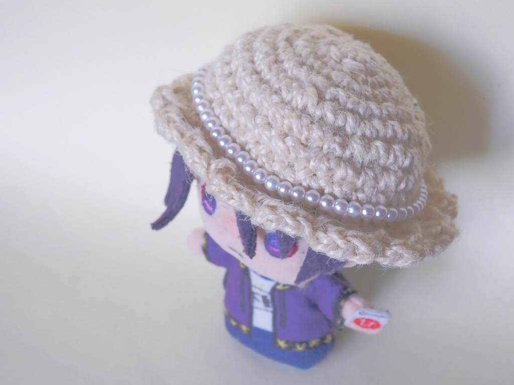 おりぼん麦わら帽子(ねんどろ等約〜17cm)