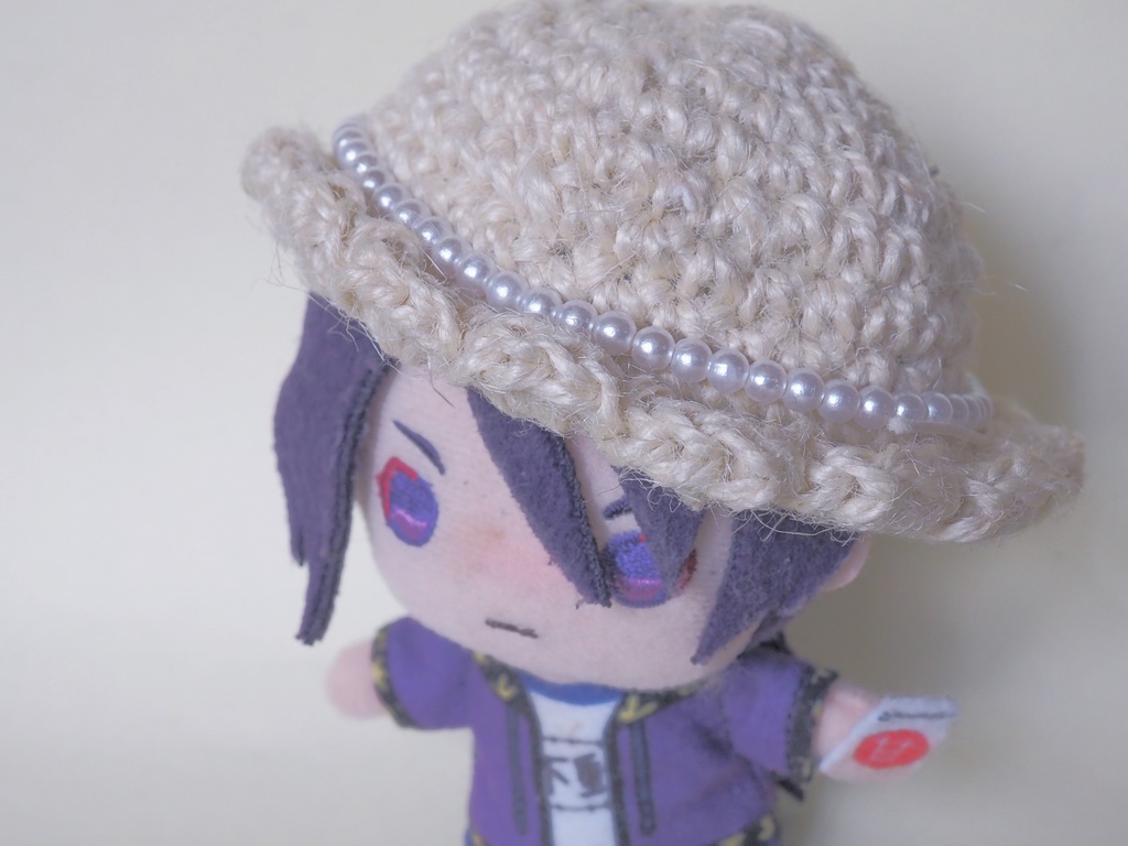 おりぼん麦わら帽子(ねんどろ等約〜17cm)