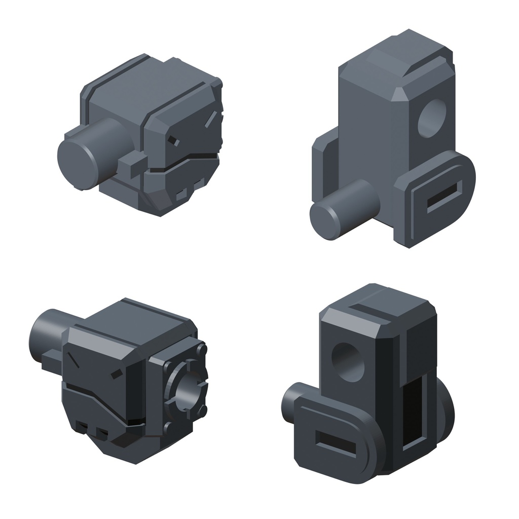 【3D出力プリンター出力品】V-フライトユニット