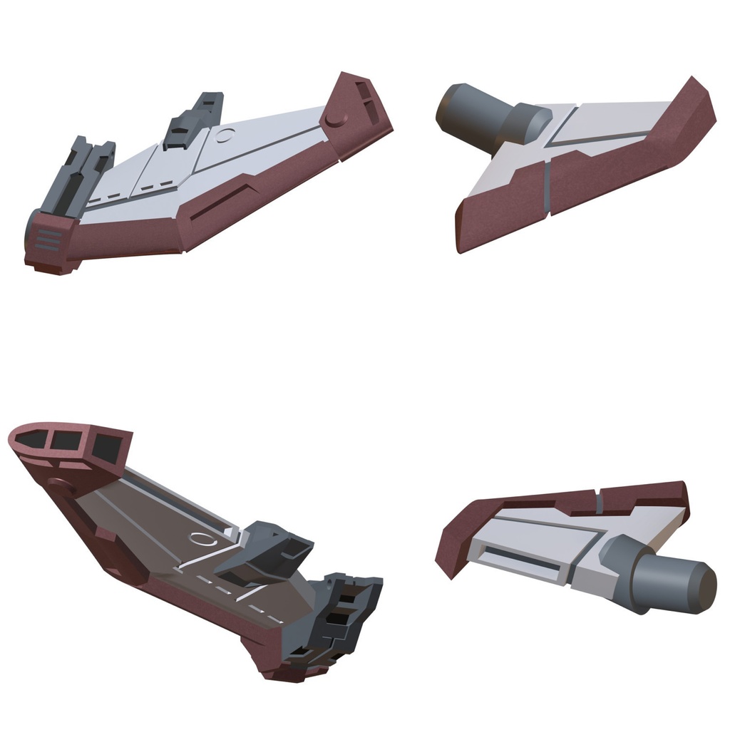 【3D出力プリンター出力品】V-フライトユニット