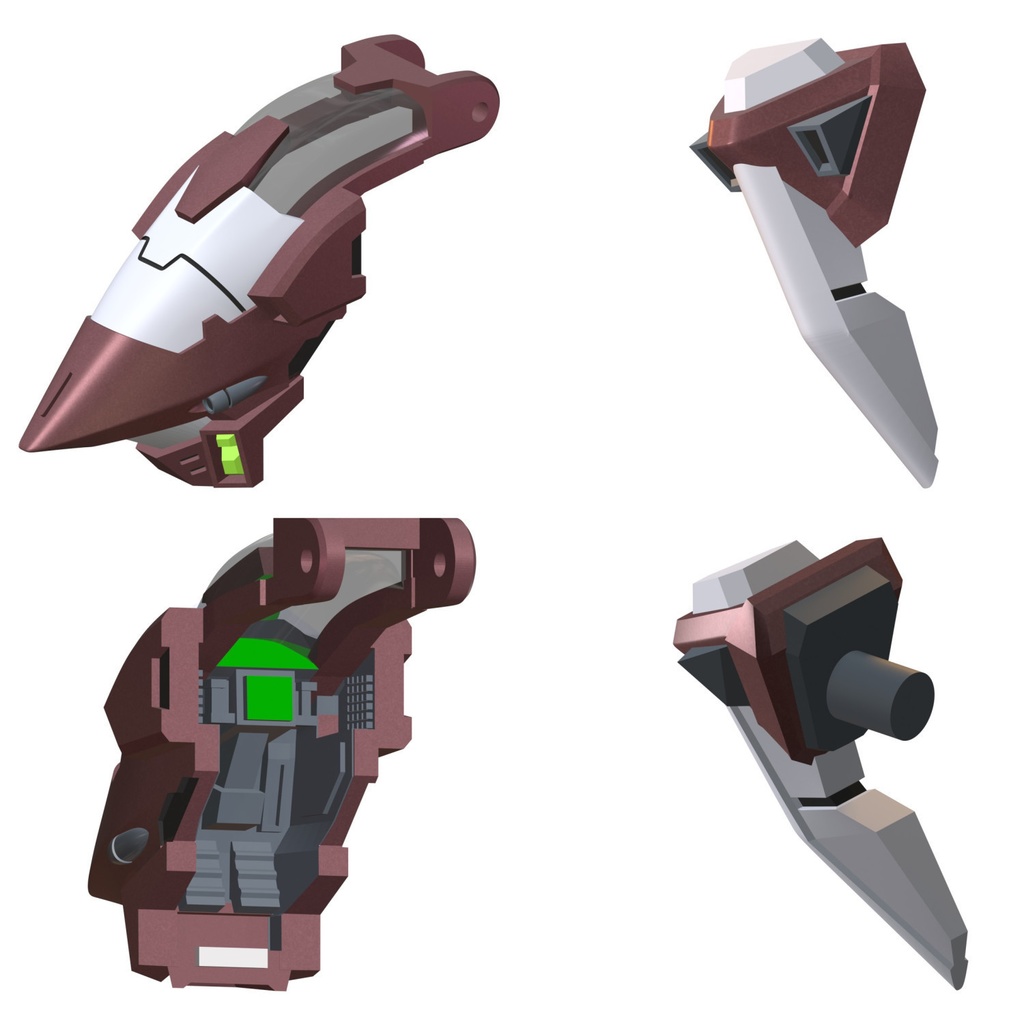 【3D出力プリンター出力品】V-フライトユニット