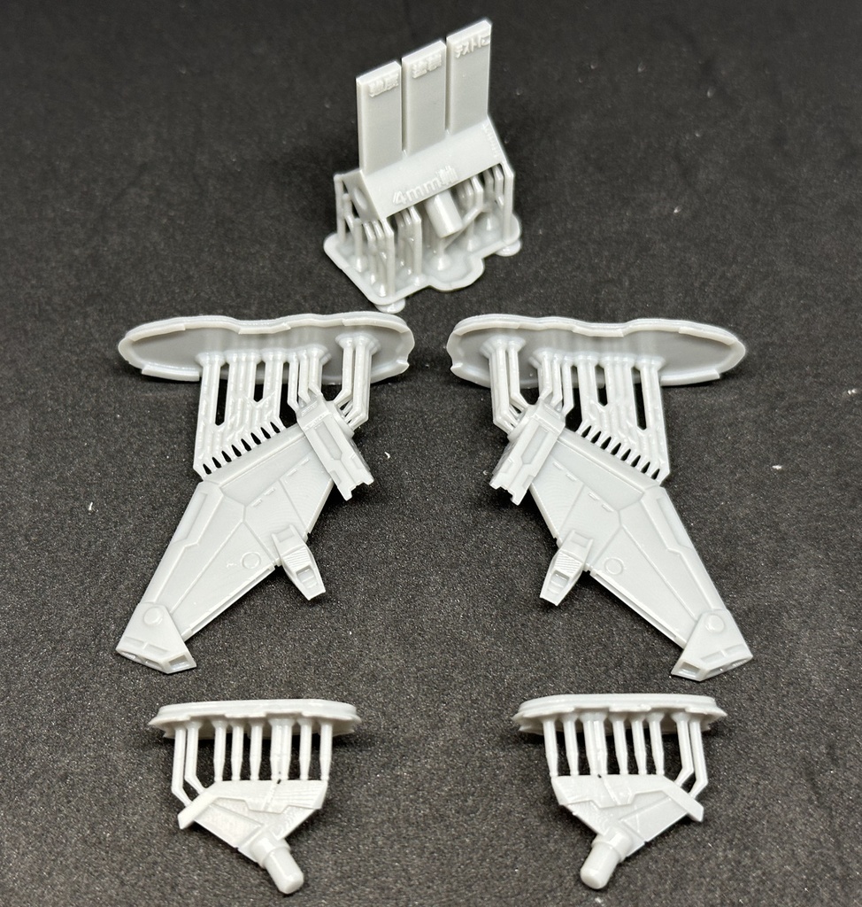 【3Dプリンター出力品】V-フライトユニット ウィング