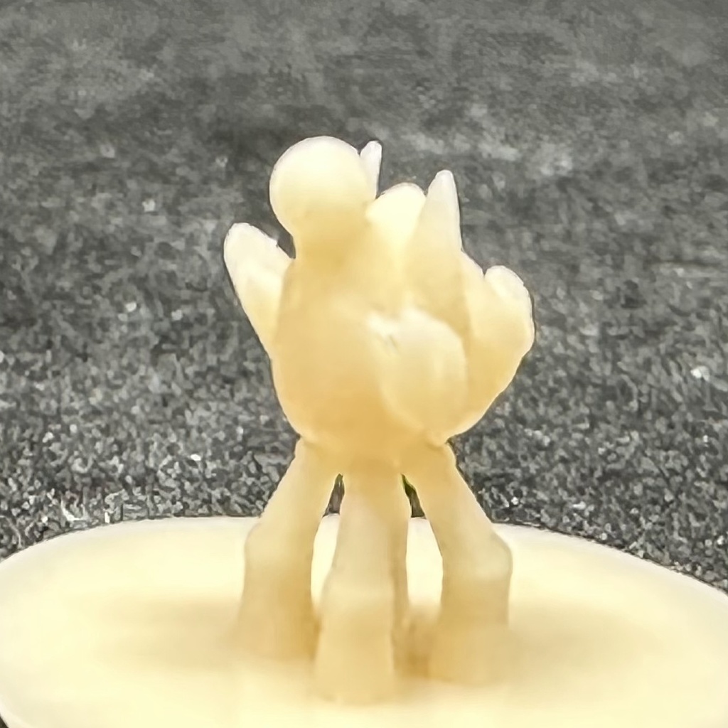 【3Dプリンター出力品】カスタム頭部パーツ 女性 ピッグテール