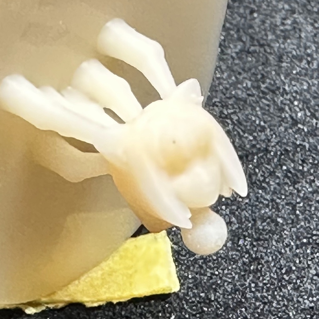 【3Dプリンター出力品】カスタム頭部パーツ 女性 ボブカット猫耳