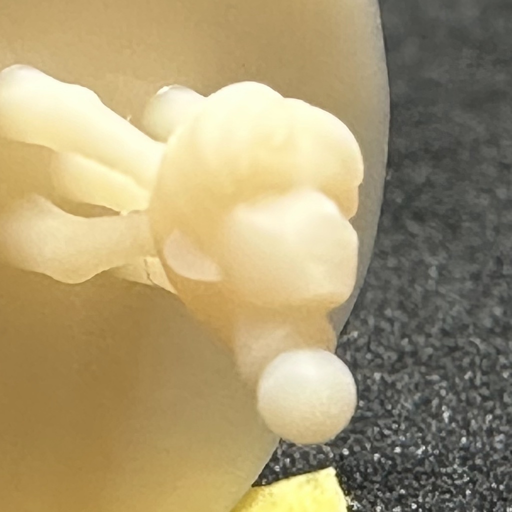 【3Dプリンター出力品】カスタム頭部パーツ 男性 若者A 七三分け