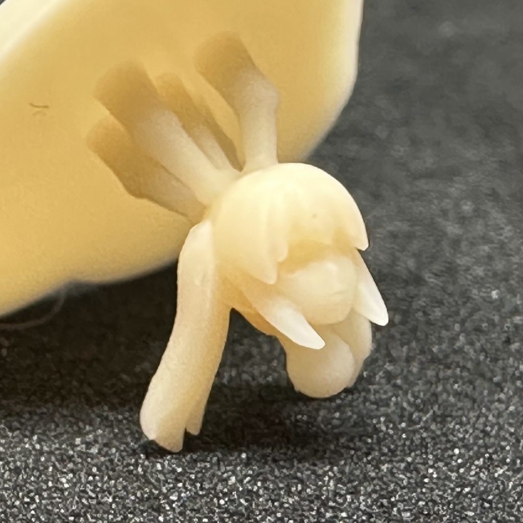 【3Dプリンター出力品】カスタム頭部パーツ 女性セット1(6種)