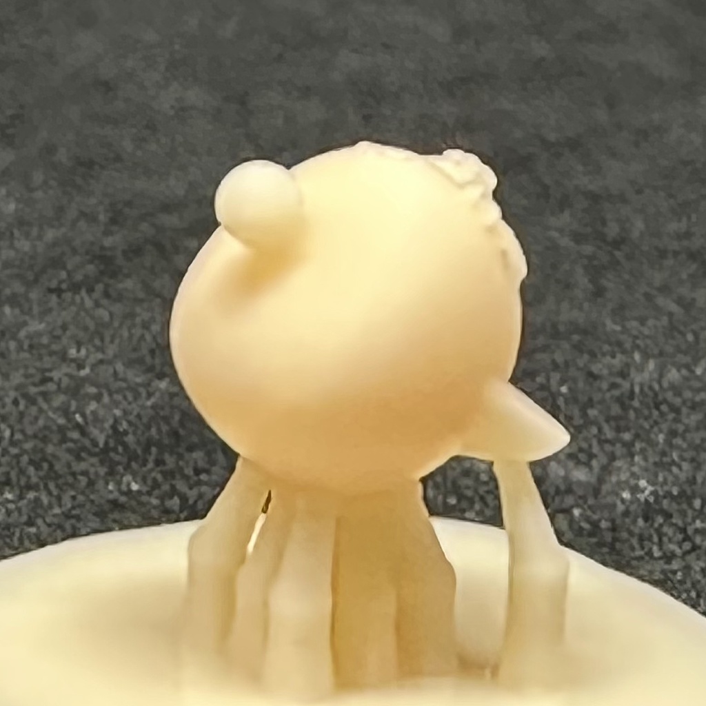 【3Dプリンター出力品】カスタム頭部パーツ 女性 ネコヘッド