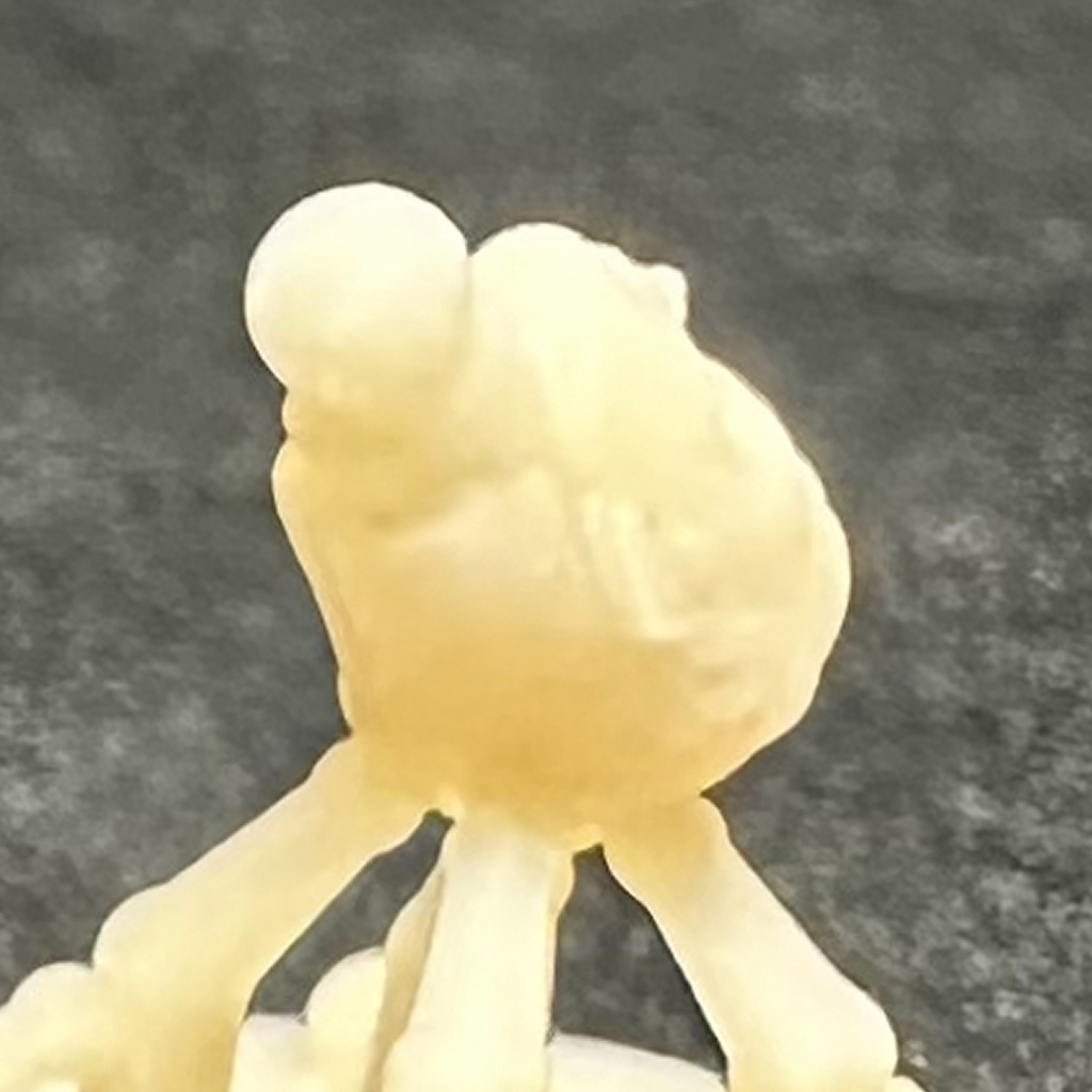 【3Dプリンター出力品】カスタム頭部パーツ 男性 若者A オールバック