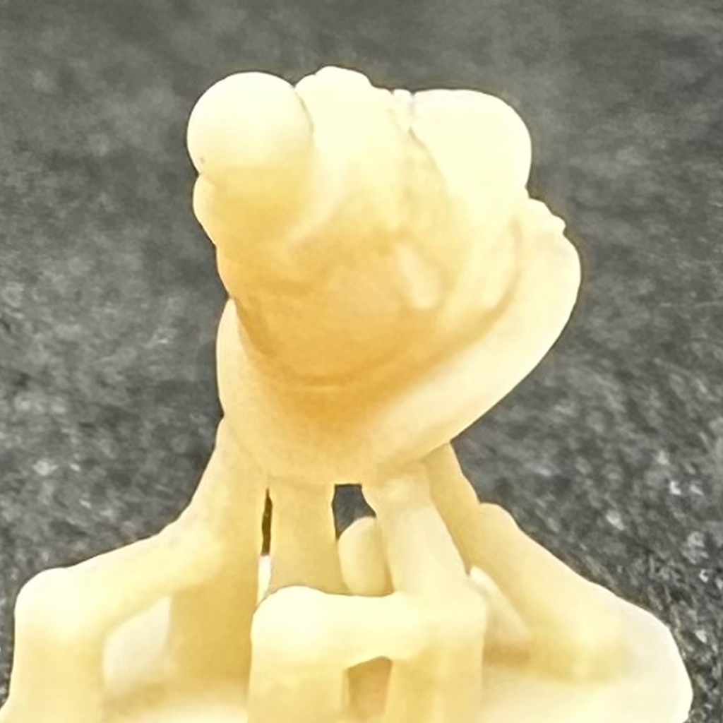 【3Dプリンター出力品】カスタム頭部パーツ 男性 中年 艦長
