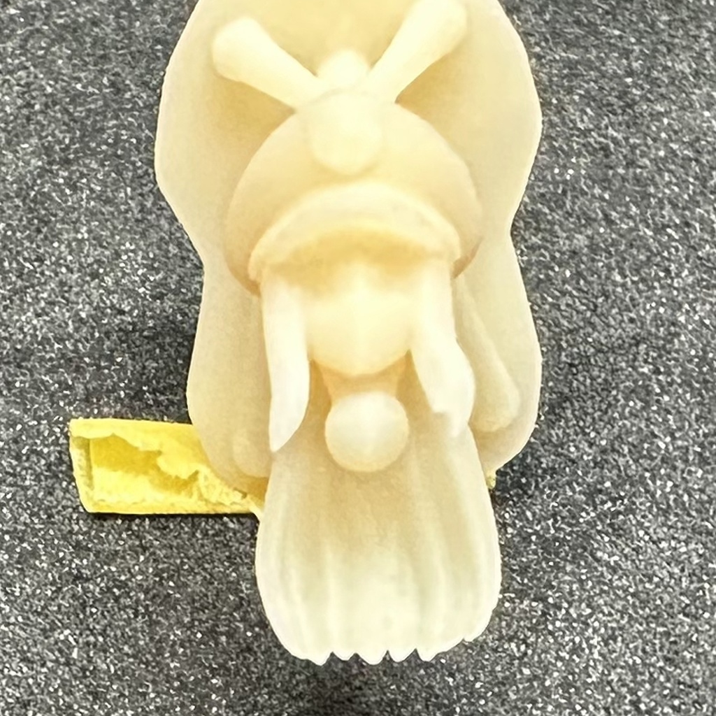 【3Dプリンター出力品】カスタム頭部パーツ 女性 ロングヘア艦長