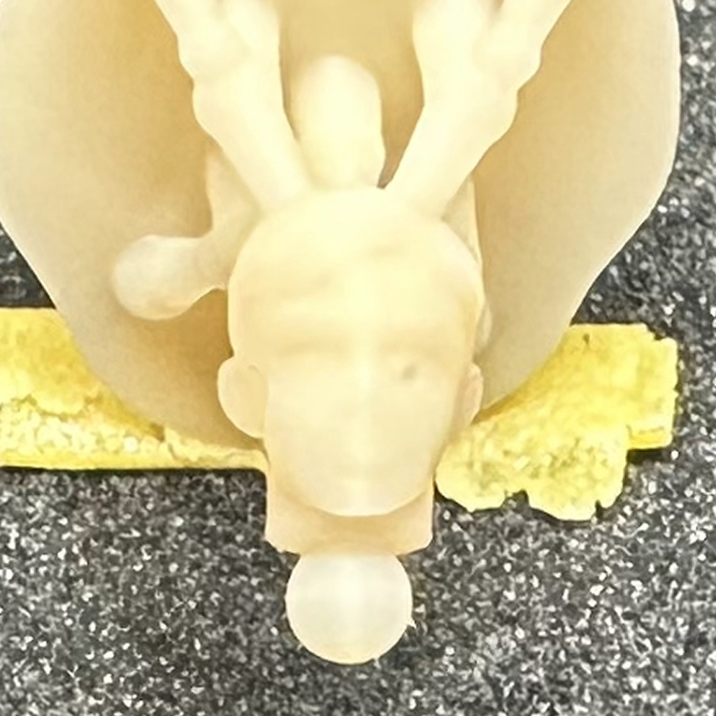 【3Dプリンター出力品】カスタム頭部パーツ 男性セット1(8種)