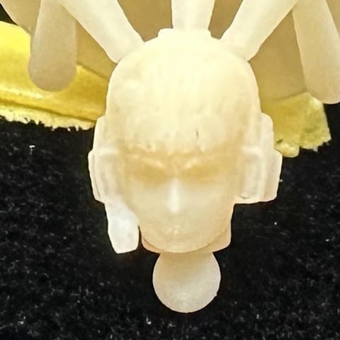 【3Dプリンター出力品】カスタム頭部パーツ 男性セット2(8種)