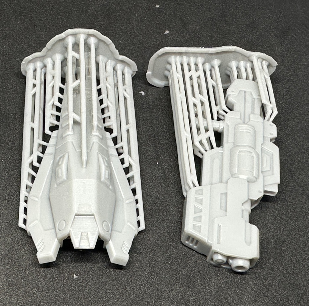 【3Dプリンター出力品】ブラストユニット:ライフル、シールド