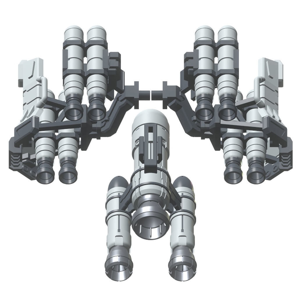 【3Dプリンター出力品】スーパーアクセラロケット
