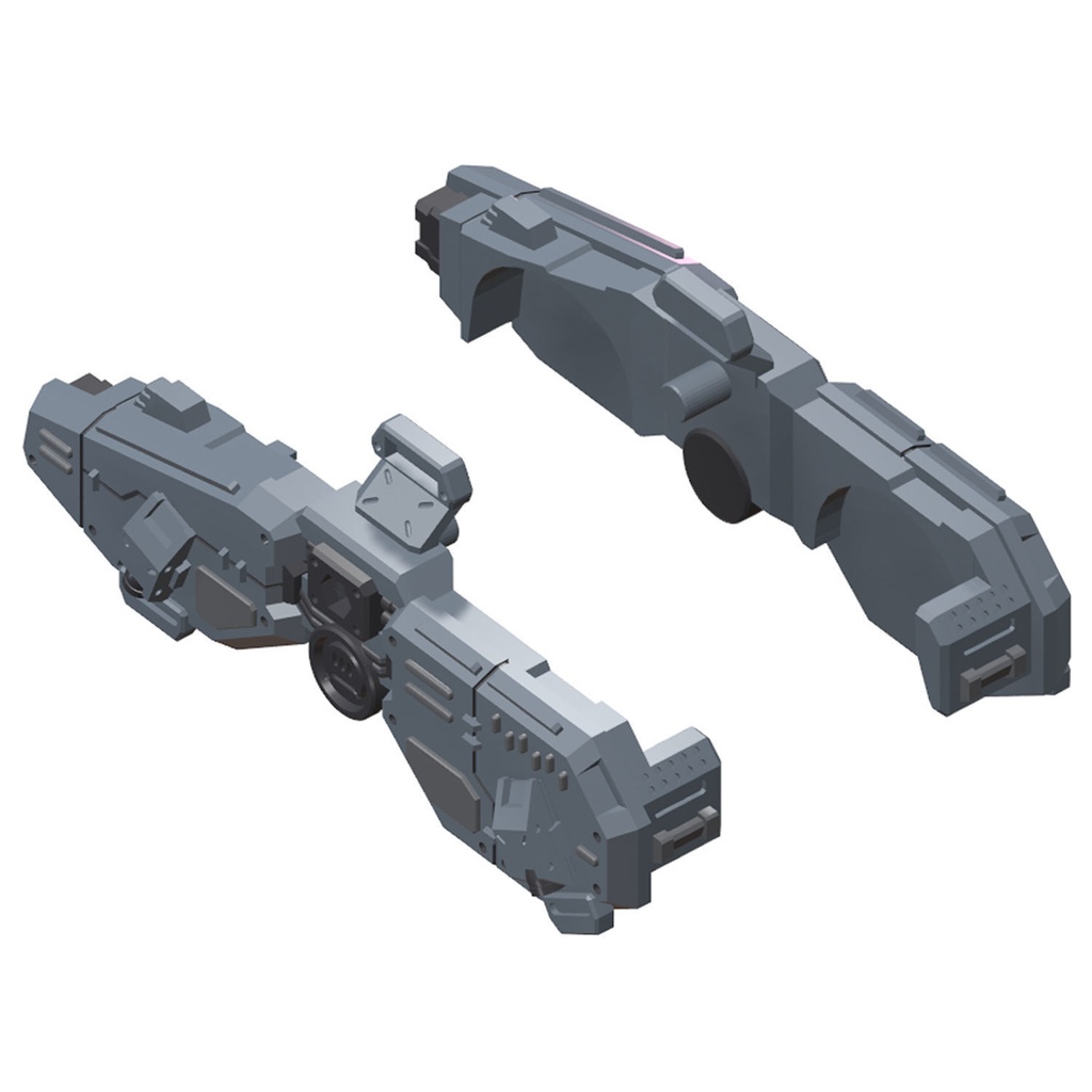 【3Dプリンター出力品】車両強化パーツ・強行ユニット 装甲のみ