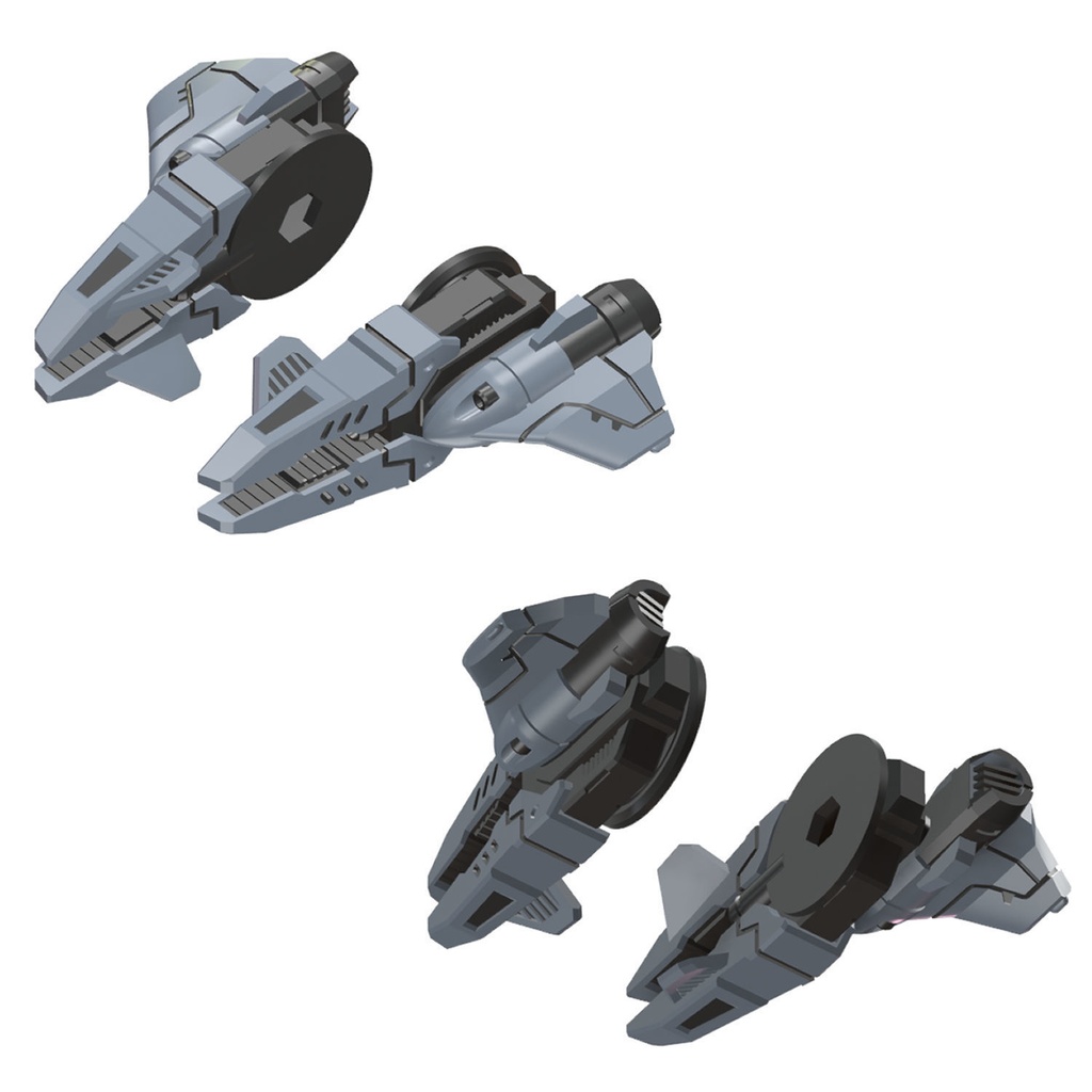 【3Dプリンター出力品】強化パーツ・ガナーウィングユニット