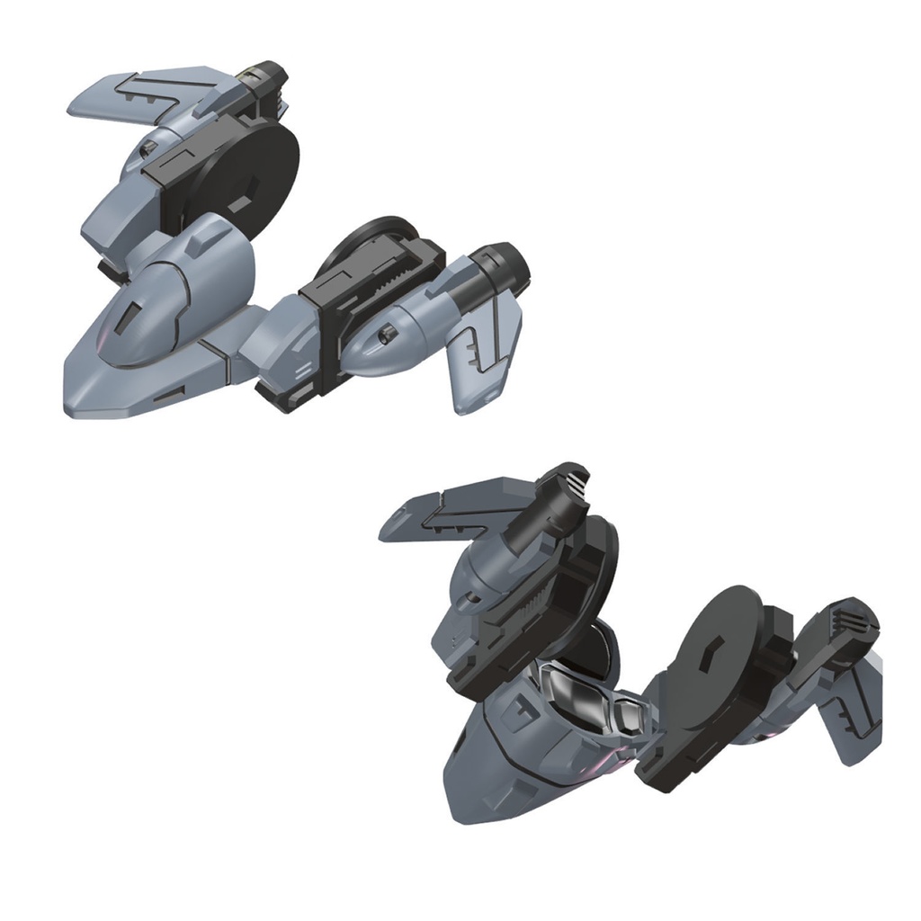 【3Dプリンター出力品】強化パーツ・インターセプターウィングユニット