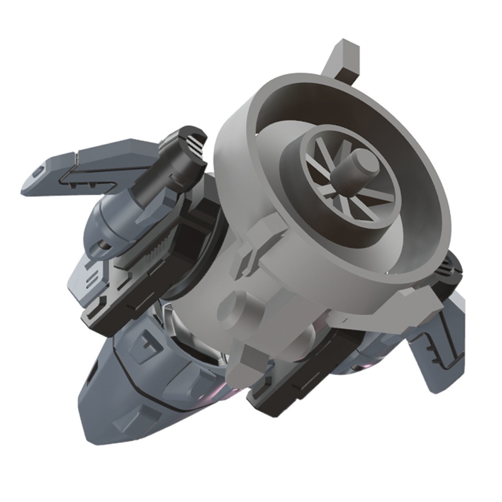 【3Dプリンター出力品】強化パーツ・インターセプターウィングユニット