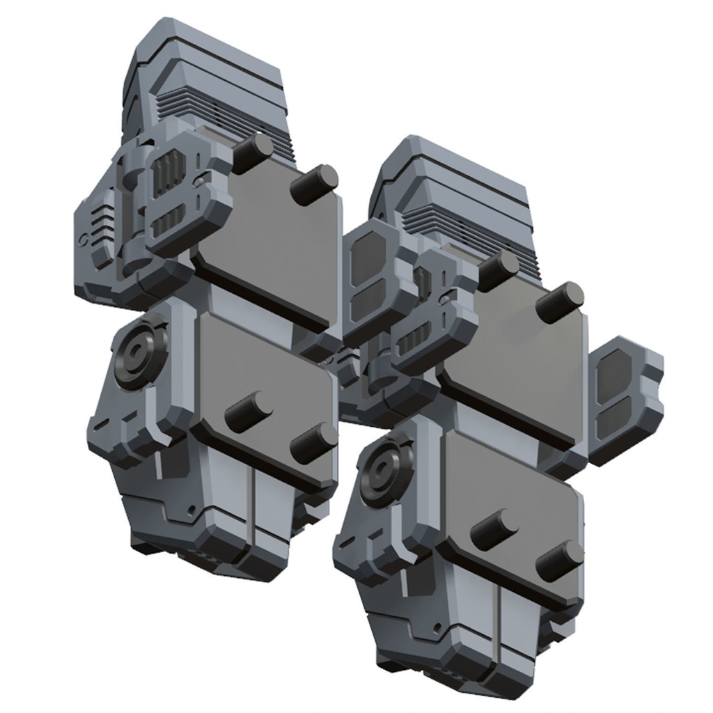 【3Dプリンター出力品】強化パーツ・ビートユニット 脚部のみ