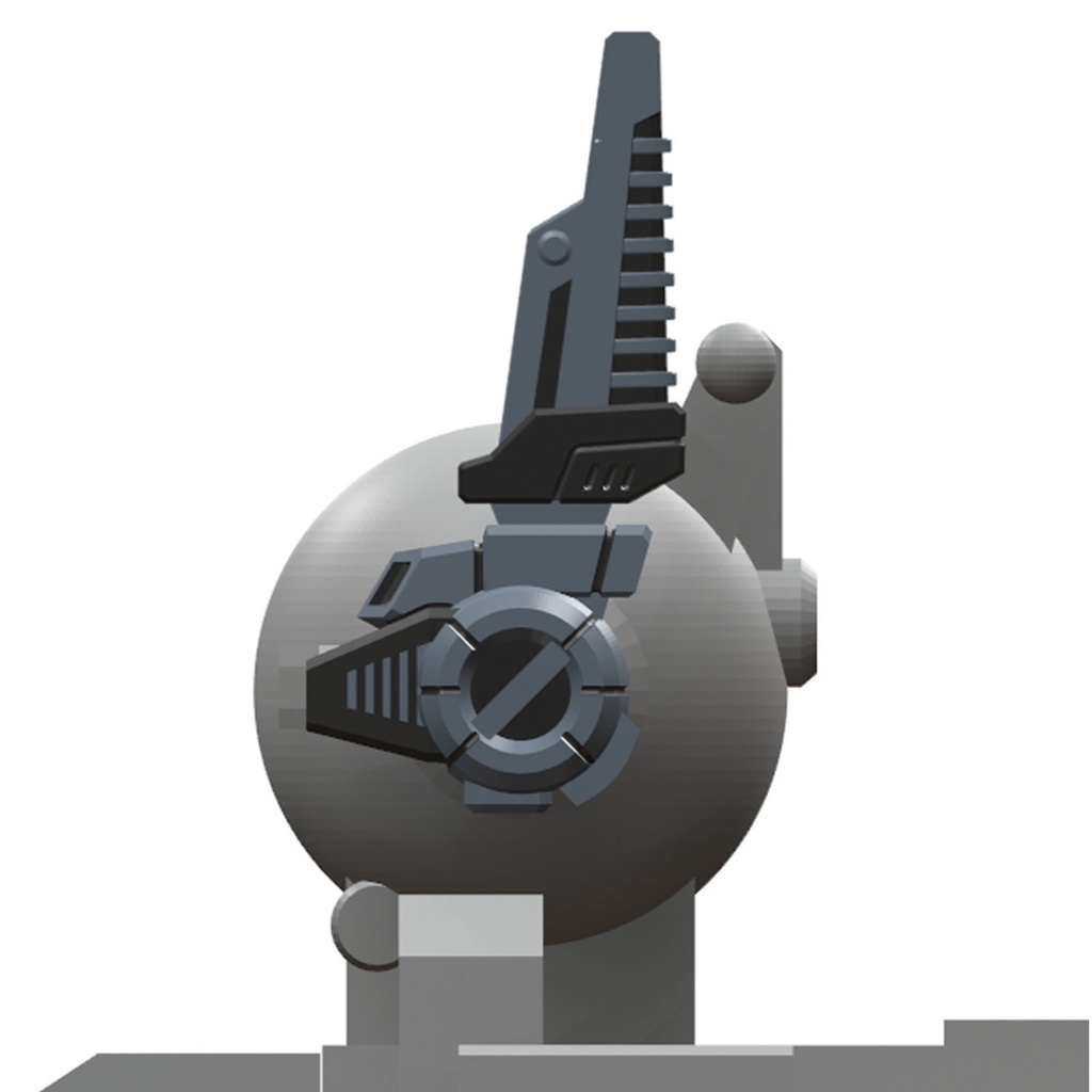 【3Dプリンター出力品】ビートユニット:頭部サイドパーツ5種セット