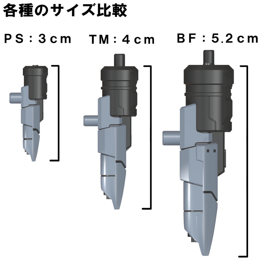 【3Dプリンター出力品】エアロガトリングポッドTM