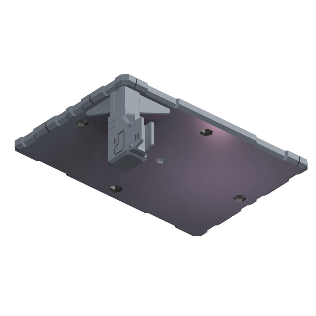【3Dプリンター出力品】基地アペンドパーツ リフト(大型・右用)